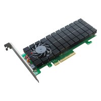 Плата расширения M.2 HighPoint SSD7202, 2 внутр. (2× M.2), 2× M.2 2242/2260/2280 NVMe (PCIe 3.0 x4 на каждый), NVMe, RAID 0,1,Single Disk, PCIe 3.0 x8, LP (SSD7202-212R1C) — фото 4