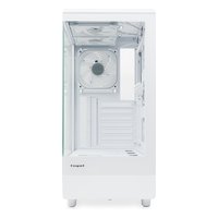 Корпус HSPD F510-TGWH-ARGB, Midi Tower, ATX/mATX/Mini-ITX, без БП, стекло, белый — фото 4