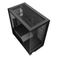 Корпус HSPD F550-TGBK, Midi Tower, ATX/mATX/Mini-ITX, без БП, стекло, чёрный — фото 4