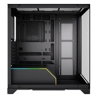 Корпус HSPD F550-TGBK, Midi Tower, ATX/mATX/Mini-ITX, без БП, стекло, чёрный — фото 5