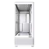 Корпус HSPD F560-TGWH, Midi Tower, ATX/mATX/Mini-ITX, без БП, стекло, белый — фото 2