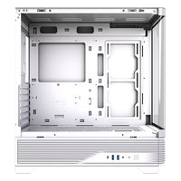 Корпус HSPD F560-TGWH, Midi Tower, ATX/mATX/Mini-ITX, без БП, стекло, белый — фото 5