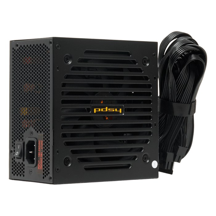 Блок питания HSPD HSI-550BS-BK 550W, ATX, 80 PLUS Bronze, модульный, 2xPCIe 6+2