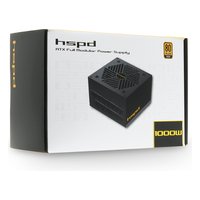 Блок питания HSPD HSK-1000GF-BK 1000W, ATX, 80 PLUS Gold, модульный, 4xPCIe 6+2 — фото 4