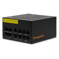 Блок питания HSPD HST-1200GF-BK 1200W, ATX, 80 PLUS Gold, модульный, 4xPCIe 6+2 — фото 2
