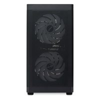 Корпус HSPD M320-TGBK-ARGB, Mini Tower, mATX/Mini-ITX, без БП, стекло, чёрный — фото 4