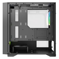 Корпус HSPD M335-TGBK-ARGB, Mini Tower, mATX/Mini-ITX, без БП, стекло, чёрный — фото 5