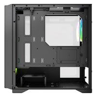 Корпус HSPD M336-TGBK-ARGB, Mini Tower, mATX/Mini-ITX, без БП, стекло, чёрный — фото 5