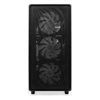 Корпус HSPD M510-TGBK-ARGB, Midi Tower, ATX/mATX/Mini-ITX, без БП, стекло, чёрный — фото 4
