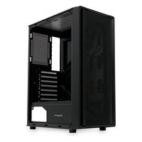 Корпус HSPD M530-TGBK, Midi Tower, ATX/mATX/Mini-ITX, без БП, стекло, чёрный — фото 2