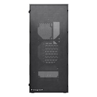 Корпус HSPD M550-TGBK, Midi Tower, ATX/mATX/Mini-ITX, без БП, стекло, чёрный — фото 2