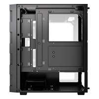 Корпус HSPD M550-TGBK, Midi Tower, ATX/mATX/Mini-ITX, без БП, стекло, чёрный — фото 5