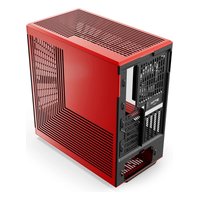 Корпус HYTE Y40 Cherry, Midi Tower, ATX/mATX/Mini-ITX, без БП, стекло, чёрный/красный (CS-HYTE-Y40-BR) — фото 3