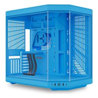 Корпус HYTE Y70 Blueberry Milk, Midi Tower, E-ATX/ATX/mATX/Mini-ITX, без БП, стекло, голубой (CS-HYTE-Y70-BM) — фото 1