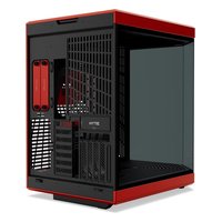 Корпус HYTE Y70 Cherry, Midi Tower, E-ATX/ATX/mATX/Mini-ITX, без БП, стекло, чёрный/красный (CS-HYTE-Y70-BR) — фото 4