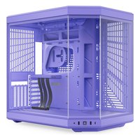 Корпус HYTE Y70 Taro Milk, Midi Tower, E-ATX/ATX/mATX/Mini-ITX, без БП, стекло, сиреневый (CS-HYTE-Y70-TM) — фото 1