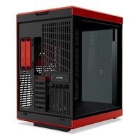Корпус HYTE Y70 Touch Infinite Cherry, Midi Tower, E-ATX/ATX/mATX/Mini-ITX, без БП, стекло, чёрный/красный (CS-HYTE-Y70TTI-RB) — фото 4