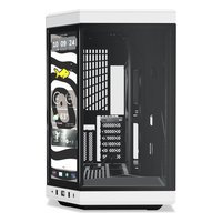 Корпус HYTE Y70 Touch Infinite Panda, Midi Tower, E-ATX/ATX/mATX/Mini-ITX, без БП, стекло, белый/чёрный (CS-HYTE-Y70TTI-WB) — фото 2