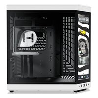 Корпус HYTE Y70 Touch Infinite Panda, Midi Tower, E-ATX/ATX/mATX/Mini-ITX, без БП, стекло, белый/чёрный (CS-HYTE-Y70TTI-WB) — фото 3