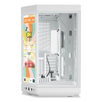 Корпус HYTE Y70 Touch Infinite Snow, Midi Tower, E-ATX/ATX/mATX/Mini-ITX, без БП, стекло, белый (CS-HYTE-Y70TTI-WW) — фото 2