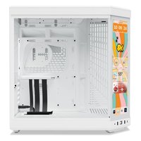 Корпус HYTE Y70 Touch Infinite Snow, Midi Tower, E-ATX/ATX/mATX/Mini-ITX, без БП, стекло, белый (CS-HYTE-Y70TTI-WW) — фото 3