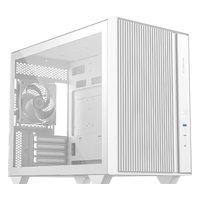 Корпус ID-COOLING FLOW 500 AIR, Mini Tower, mATX/Mini-ITX, без БП, стекло, белый — фото 1