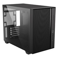 Корпус ID-COOLING FLOW 500, Mini Tower, mATX/Mini-ITX, без БП, стекло, чёрный — фото 2