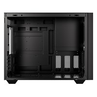 Корпус ID-COOLING FLOW 500, Mini Tower, mATX/Mini-ITX, без БП, стекло, чёрный — фото 5