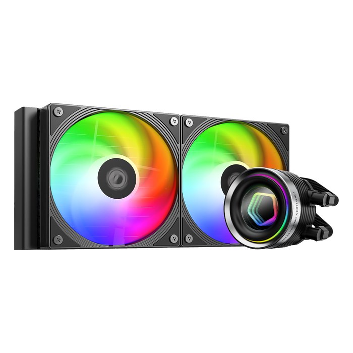 Система жидкостного охлаждения ID-COOLING FX240 INF, радиатор 240 мм, до 300W, LGA1851/1700/1200/115x, AM5/AM4