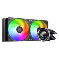 Система жидкостного охлаждения ID-COOLING FX240 INF, радиатор 240 мм, до 300W, LGA1851/1700/1200/115x, AM5/AM4 — фото 1