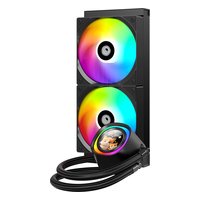 Система жидкостного охлаждения ID-COOLING FX240 LCD, радиатор 240 мм, до 300W, LGA1851/1700/1200/115x, AM5/AM4 — фото 2