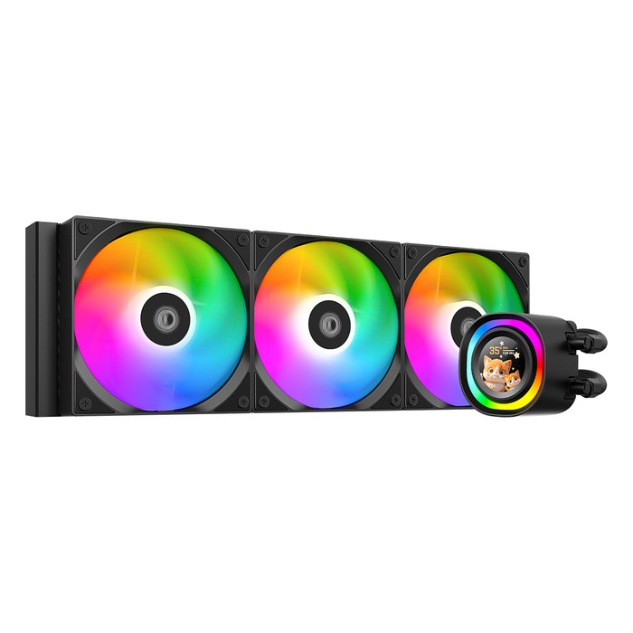 Система жидкостного охлаждения ID-COOLING FX360 LCD, радиатор 360 мм, до 350W, LGA1851/1700/1200/115x, AM5/AM4