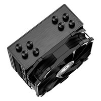 Кулер для процессора ID-COOLING SE-224-XTS MINI BLACK, до 180W, LGA1851/1700/1200/115x, AM5/AM4 — фото 3
