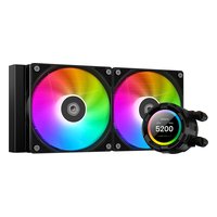 Система жидкостного охлаждения ID-COOLING SL240 XE, радиатор 240 мм, до 300W, LGA1851/1700/1200/115x/2066/2011, AM5/AM4 — фото 1
