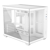 Корпус ID-COOLING VIEW 500, Mini Tower, mATX/Mini-ITX, без БП, стекло, белый — фото 2