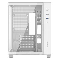 Корпус ID-COOLING VIEW 500, Mini Tower, mATX/Mini-ITX, без БП, стекло, белый — фото 3