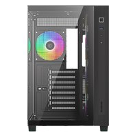 Корпус ID-COOLING VIEW 510 ARGB, Midi Tower, ATX/mATX/Mini-ITX, без БП, стекло, чёрный — фото 3