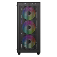 Корпус ID-COOLING WARE 300 ARGB, Mini Tower, mATX/Mini-ITX, без БП, стекло, чёрный — фото 3