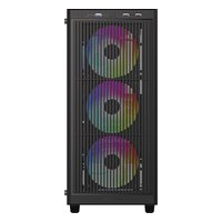 Корпус ID-COOLING WARE 310 ARGB, Midi Tower, ATX/mATX/Mini-ITX, без БП, стекло, чёрный — фото 3