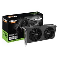INNO3D N50602-08D7-195071N — Видеокарта GeForce RTX 5060 TWIN X2 8GB GDDR7/128-bit, PCIe 5.0, 1xHDMI+3xDP, 2 слота, 1x8-pin — фото 2