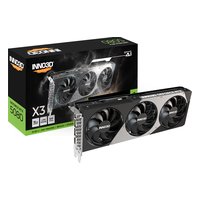 Видеокарта INNO3D GeForce RTX 5080 X3 16GB GDDR7/256-bit, PCIe 5.0, 1xHDMI+3xDP, 2 слота, 1x16-pin (N50803-16D7-176068N) — фото 2