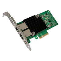 Сетевая карта Intel X550-T2, 2× RJ45 10 GbE, Intel X550, PCIe 3.0 x4, LP (FH-планка в комплекте) (X550T2BLK) — фото 2