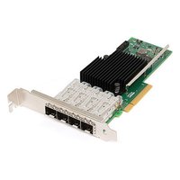 Сетевая карта Intel X710-DA4, 4× SFP+ 10 GbE, Intel XL710-BM1, PCIe 3.0 x8, FH (X710DA4G2P5)