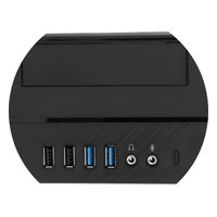 Корпус InWin BL067, Slim/Desktop, mATX/Mini-ITX, БП 300W, чёрный (6143980) — фото 2