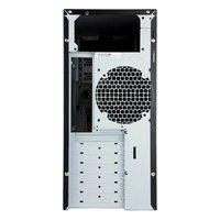 Корпус InWin EAR002, Midi Tower, ATX/mATX, БП 600W, чёрный/серебристый (6196008) — фото 4