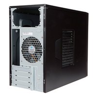 Корпус InWin EMR065, Mini Tower, mATX/Mini-ITX, БП 500W, чёрный/красный (6197047) — фото 2