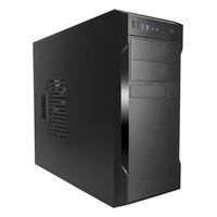 Корпус InWin EAR067, Midi Tower, ATX/mATX, без БП, чёрный (6197169) — фото 2