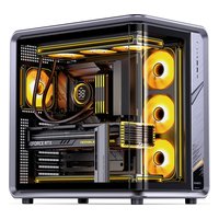 Корпус Jonsbo BO400CG, Midi Tower, ATX/mATX/Mini-ITX, без БП, серый — фото 1