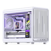 Корпус Jonsbo D33, Mini Tower, mATX/Mini-ITX, без БП, белый — фото 1
