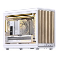 Корпус Jonsbo D33 WOOD, Mini Tower, mATX/Mini-ITX, без БП, белый — фото 3